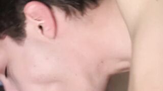 Hairless Dylan Ferrell used and toyed by Justin Underwood
