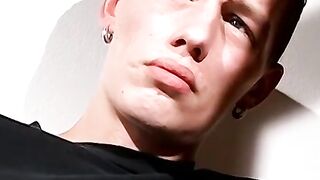 Euro smoker Jony is always ready for a hardcore cock stroking
