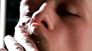 Euro smoker Jony is always ready for a hardcore cock stroking