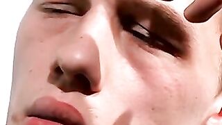 Euro smoker Jony is always ready for a hardcore cock stroking