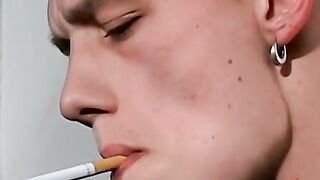 Euro smoker Jony is always ready for a hardcore cock stroking