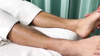 MaleFeetXXX.com - Drew Harper's relaxation with a foot massage and sucking by jock Da