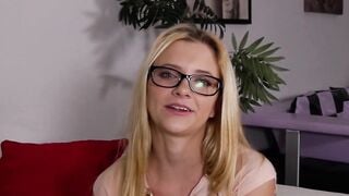 TeensFuckingDads.com - Nerdy teen Riley Star enjoys stepdad's big rod in pussy