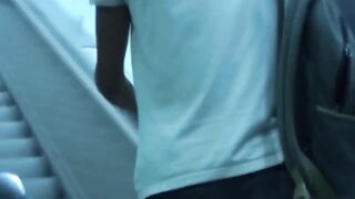 BreedingLatino.com - Young Latino sprays cum while riding big bare cock