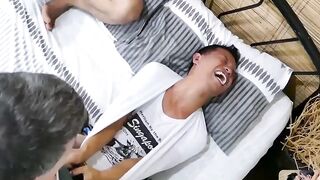 PinoyBoys.com - Big hard cock drills young Asian's asses in intense hardcore action