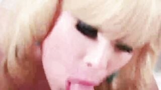 TransSteamy.com - Amazing transsexual Sarina Valentina loves sucking big, hard cocks