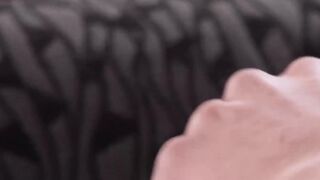 Hot teenager Mel Lance jerks off during hot dildo anal play Hoe 2