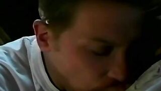 Attractive young guy dicked up his tight hole hard and fast