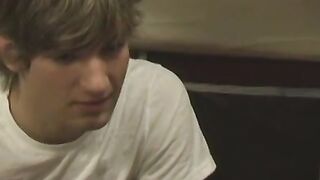 Smooth pretty teens Johnny Roark and Sean Corwin jerking off