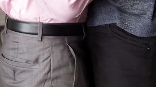 NextDoorXXX.com - Smooth twink's tight shaved asshole poked by a manly hunk's raw coc