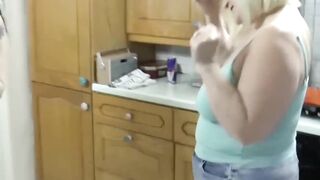 MatureLacey.com - Lacey Starr's outdoor interracial sex and facial with a creampie