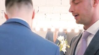PlayingMen.com - Hardcore businessmen hammer ass after throat fucking with relentless