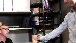 GayOver30.com - Matt gets down on his knees to blow Jordan properly