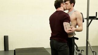 RawNextDoor.com - Tattooed hunk Markie More fucking skinny dude Christian Bay in the