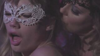 Petite blonde getting facesitted by lesbian sugarmom