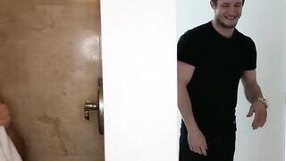 CreampiedTeenie.com - Brunette cutie Courtney Loxx railed hard by her sisters boyfrie