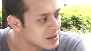OTBXXX.com - Latino amateur enjoys foot and ass worship before intense bareback fucki