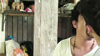 SayUncleNetwork.com - Latino's raw riding debut ends with a facial cumshot
