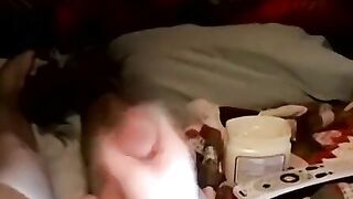 JoeSchmoeXXX.com - Amateur twink Blaze gets a blowjob while playing solo