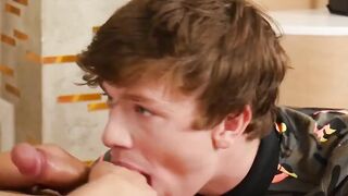 BoysHD.com - Kissing turns into extreme bareback with two young men exploring lust