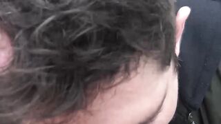 LecheLatinos.com - Pierced Latino sucks dick POV before an outdoor raw fuck