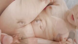 Petite nubile ravaged balls deep after giving wet blowjob