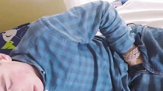 Roomate agreed to try my bareback cock