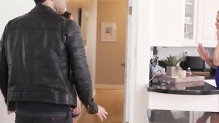 Horny teen Jade Amber gets jizz in mouth after hardcore fuck