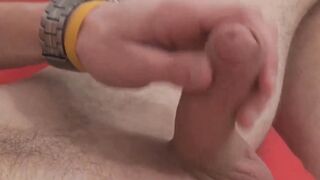 ForeskinFever.com - Solo masturbation session with a jock playing with his hard cock