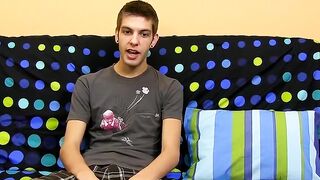 BoyObsession.com - Max Morgan's sexy twink fat dick jerk off at home