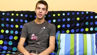 BoyObsession.com - Max Morgan's sexy twink fat dick jerk off at home