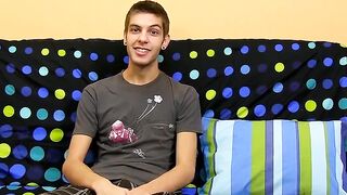 BoyObsession.com - Max Morgan's sexy twink fat dick jerk off at home