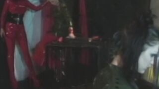PussyCatsLatex.com - Mistress Radia's toy-filled domination of two submissive babes