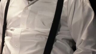 Jaden Dreams' groans in a dildo session with bearded Felix Kamp