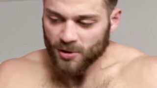 MaleIcons.com - Bearded Tommy Defendi consoles me with barebacking