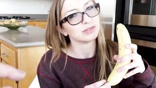 TeensFuckingDads.com - Sweet young stepdaughter sucks and fucks big cock in POV