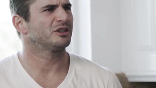Buffed Nathan Bronson licked my feet then my bouncy ass hole