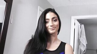 SisterLikesMe.com - Gorgeous teen Jasmine Vega blackmailed and fucked hard by her ste