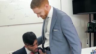 PlayingMen.com - When you are a hard working man even sex has to be stylish and inten