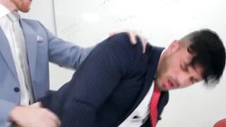 PlayingMen.com - When you are a hard working man even sex has to be stylish and inten