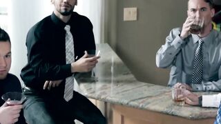 BuddiesNextDoor.com - High-stakes poker turns into a heated and explicit fuck fest fo