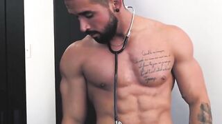 MaskXXX.com - Well-built guy's fleshlights testing and wanking delight