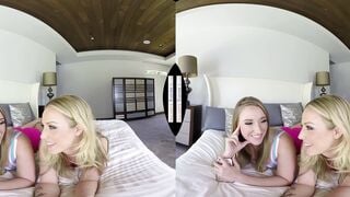 Karla Kush teaches her friend Harley Jade how to be slutty