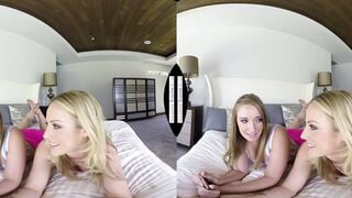 Karla Kush teaches her friend Harley Jade how to be slutty