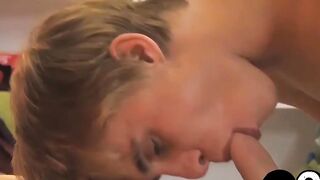 Young men Tory Andrews and Dustin Hawthorne having hot anal