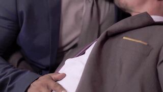 PlayingMen.com - Skyy Knox's ass pounded by boss Mateo Zagal's big cock