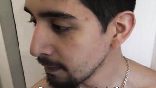 I invited my hunk friend to destroy the sore ass of young stud Diego Silvero Hoe 2