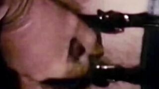 RetroDudes.com - Bearded vintage stud strokes his dick and swallows a thick cock