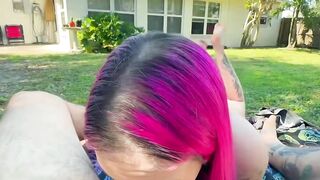 Crazy Sexy Bj Inside The Shade - Lady Lazarus & Cock Wolff