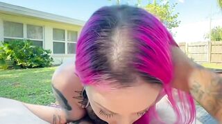Crazy Sexy Bj Inside The Shade - Lady Lazarus & Cock Wolff